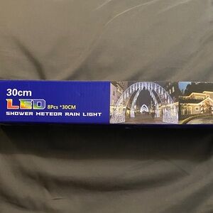 LED Shower Meteor Rain Light